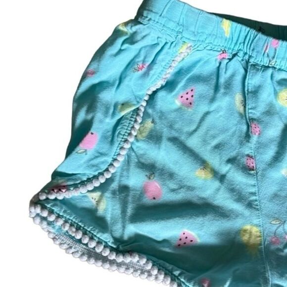 Garanimals Blue & Pink Fruit Print Summer Shorts Size 4T - Picture 2 of 5